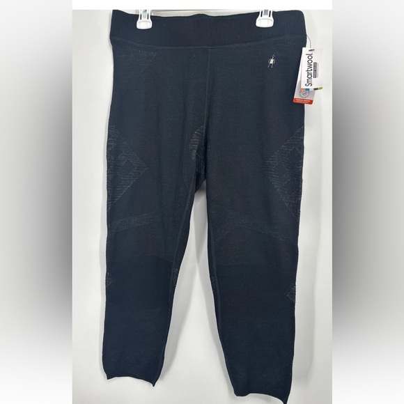 Smartwool Women’s Intraknit Thermal Merino Base Layer 3/4 Bottom Sz XL - Picture 1 of 4